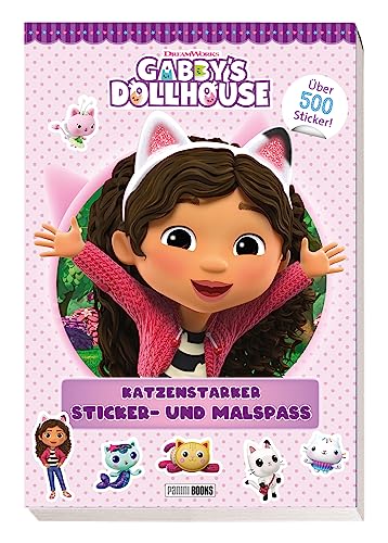 Gabby's Dollhouse: Katzenstarker Sticker- und Malspaß: Über 500 Sticker! von Panini Verlags GmbH